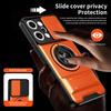 KEYSION Magnetic Phone Case for OPPO Reno14 Pro 5G Reno14 F 5G Slide Camera Protection Upright Kickstand Ring Shockproof Cover