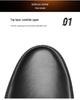 Men's Genuine Leather High-Top Boots with Side Zip and Plus Velvet Lining: Autumn/Winter Fashion Slip-On Shoes