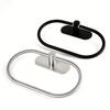 Wall Mounted Towel Ring Hook Rustproof Self-adhesive Towel Holder Hand Towel Holder  Bedroom Use
