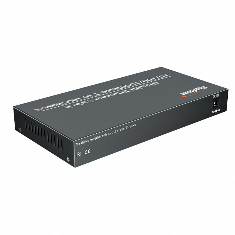 FiberHome Gigabit 1-Optical 8-Electrical Fiber Optic Transceiver