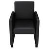 Dining Chairs Set of 6 Black Faux Leather