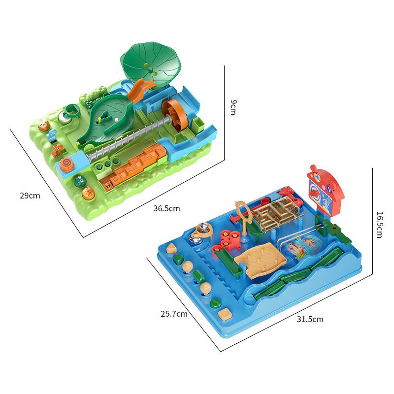 Little Bay Adventure Maze Marble Run Toy for Kids