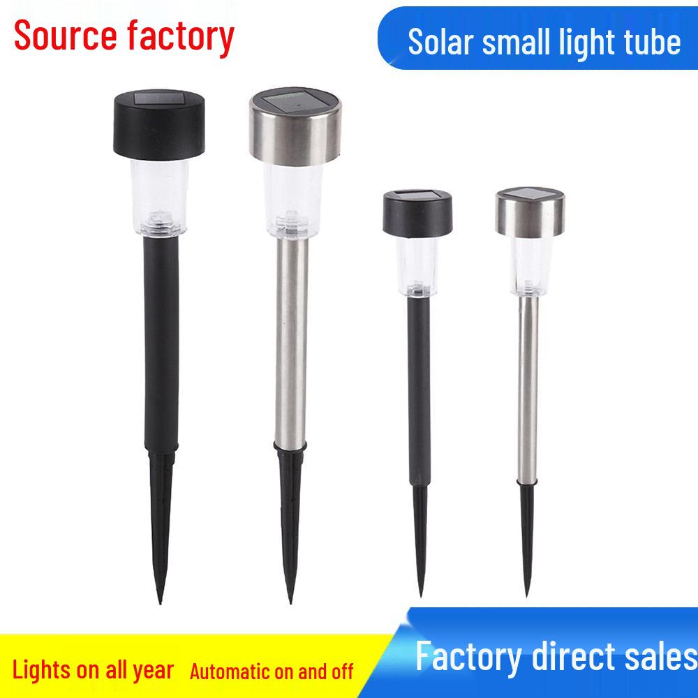 

Solar LED Stainless Steel Landscape Lights – Waterproof Outdoor Decorative Lawn Stake for Courtyard and Villa Gardens