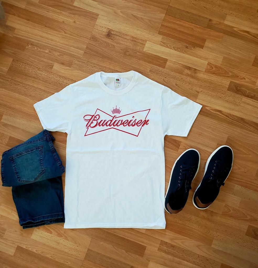 Maglietta Budweiser con licenza ufficiale