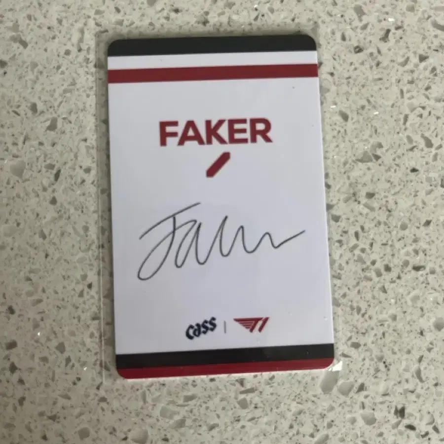 T1 Faker CS:GO Photocard