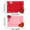 Valentine's Day Photo Frame Heart Felt Photo Frame Romantic Photo Frames Holiday Wall Decoration for Marriage Proposal Honeymoon