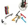 Bike Disc Brake Rotors Front Rear 180mm 203mm Bicycle Adapter PM Caliper Aluminum Alloy Cycling Accessory Adapter