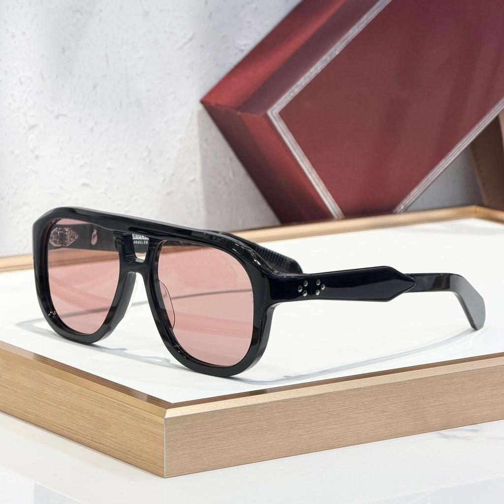 JASPER Unisex Handmade Acetate Sunglasses with Clear Photochromic Lenses – Trendy European & American Style