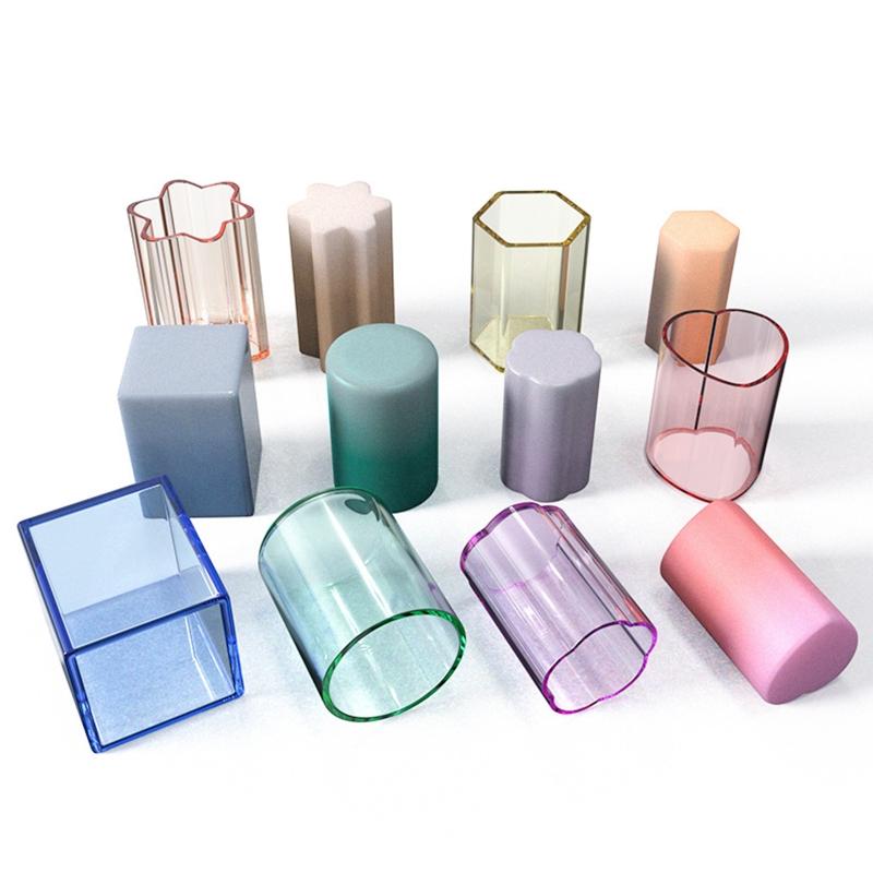 Silicone Resin Mold for Pen Holder Makeup Brushes Container Jewelry Storage DIY Resin Mould Casting Crafts Gift