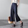 SOFSIL Women's Loose Wide-Leg Cropped Pants