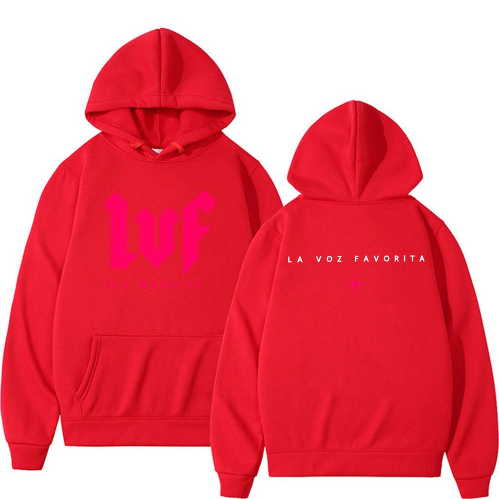 Unisex Woman'sRapper Jay Wheeler La Voz Favorita Tour New Album Hoodies Men's Harajuku Hip Hop Streetwear Sweatshirt Casual High Quality Hoody