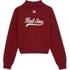 New MLB VARSITY BOSTON RED SOX Jackets & Coats Women's Burgundy 3FKCV0144-43WIS