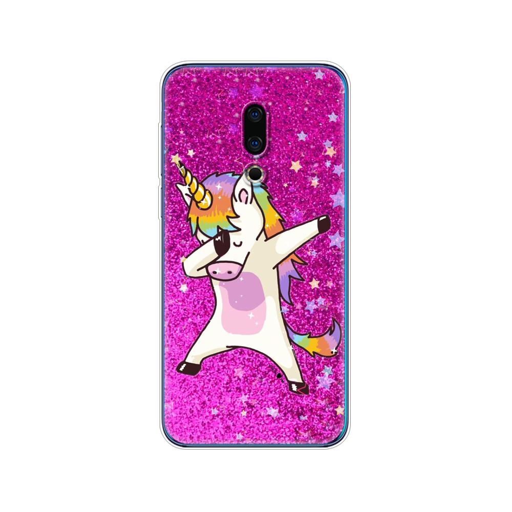 

For Meizu 16th Cases 6.0 Silicone Case For Meizu 16th Plus etui Cover 6.5 Soft TPU phone back cover bamper coque etui cartoon Meizu 16th