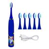 Children Electric Toothbrush With Replace Brush Heads Kids Cartoon Toothbrush Ultrasonic Sonic Electric Toothbrush Brush Head