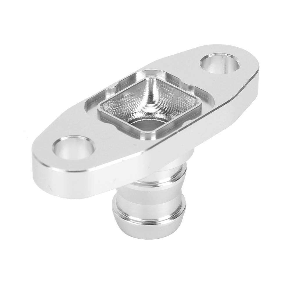 18mm Billet Turbo Oil Drain Return Flange Adapter for T3 T4 T3T4 T70 T04E Turbine