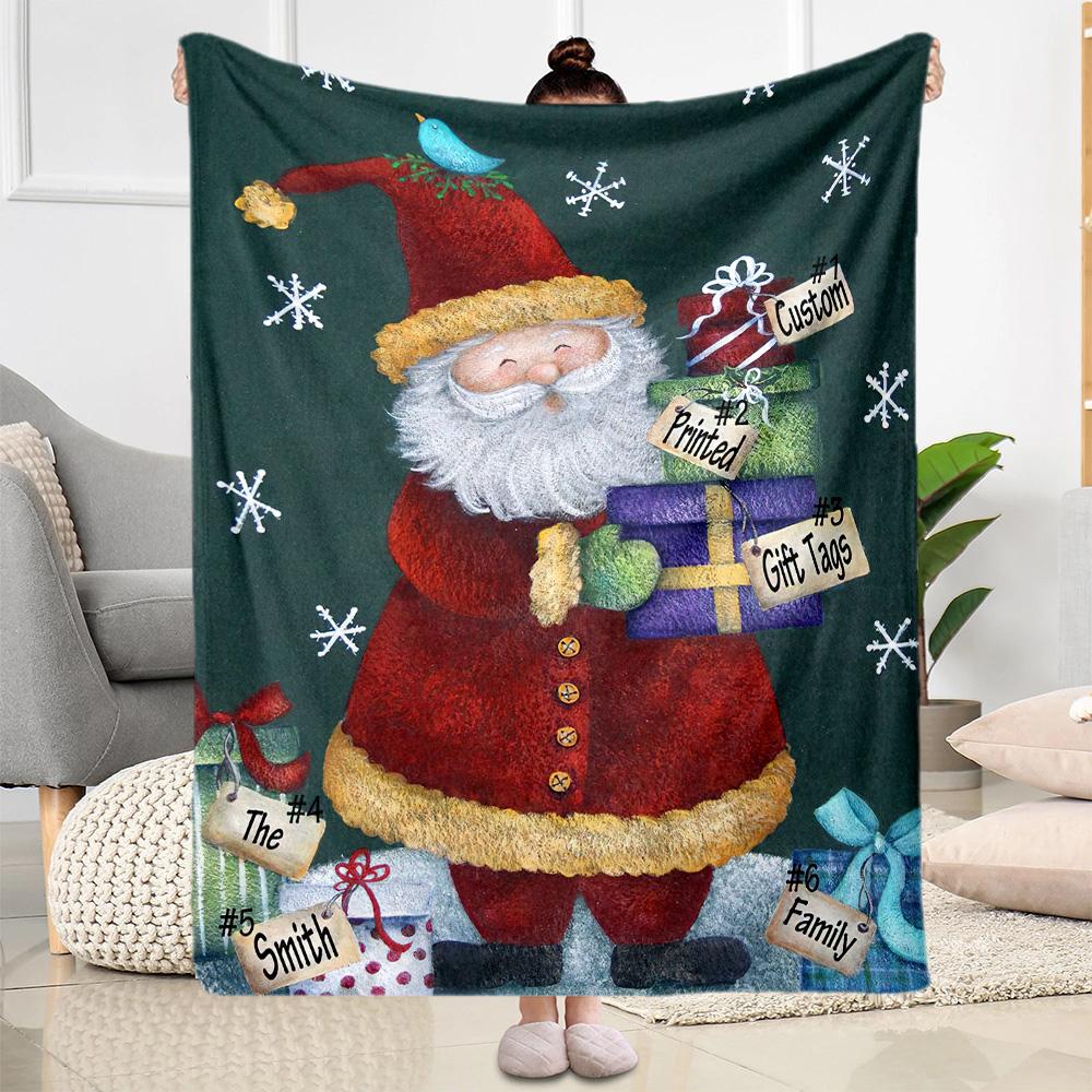 Christmas 257 Blanket Durable Comfort Great for Bed Bedding Office All-Season Use Modern Unique Gift for Family and Friends Camping