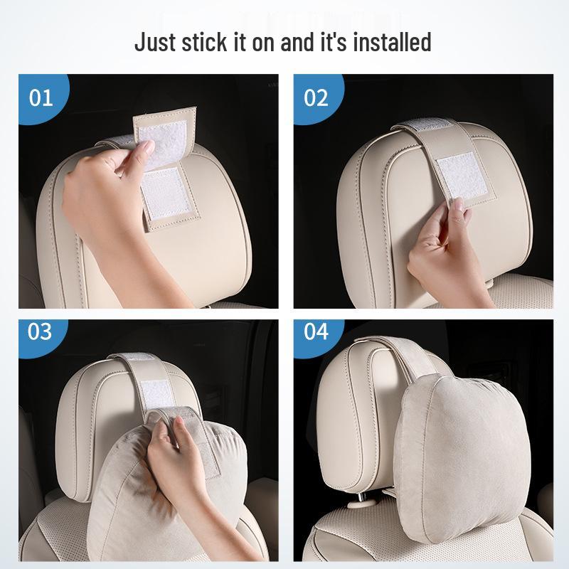 22-23 Ideal L9L8L7 Car Headrest Extension Strap, Three-Color Interior Accessory