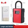 Wall-Mounted Key Lock Box with Password for Temporary Use at Home and Guesthouses
