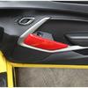 Red Interior Door Panel Trim Decor Cover For Chevrolet Camaro 2016+ Accessories