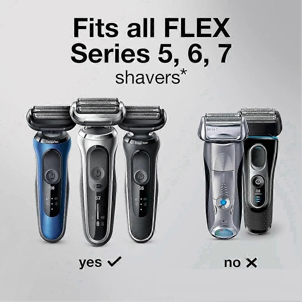 Replacement Head EasyClick for Braun Series 5, 6,7 Electric Shaver 5035s,5049cs,6040cs,6072cc,6090cc,7025s,7027cs,7089cc