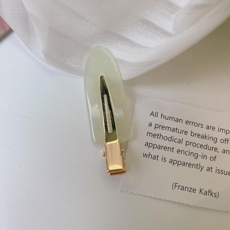 2/3/4/6 pezzi fermagli per capelli in acetato per trucco coreano moda oro bianco glitter per capelli copricapo ragazze donne accessori per capelli