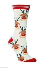European and American Women's Fashion Christmas Socks Elk Men's and Women's Long Socks Cotton Socks Mid Tube Socks Halloween Socks Trend