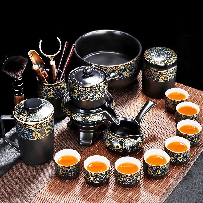 Qianyu Japanese Style Automatic Ceramic Tea Set