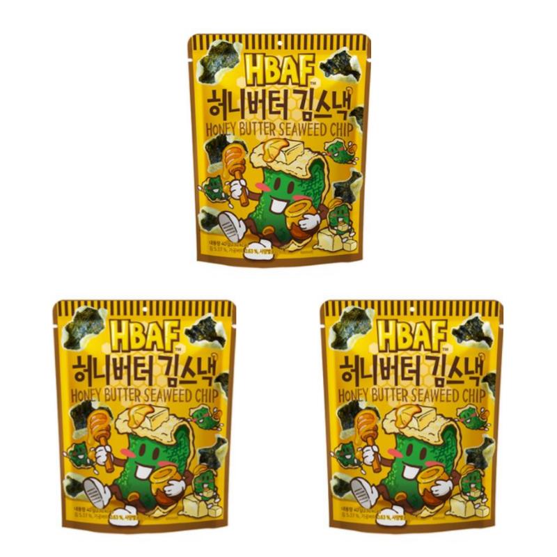HBAF Honey Butter Seaweed Snack 40g (4 Options)