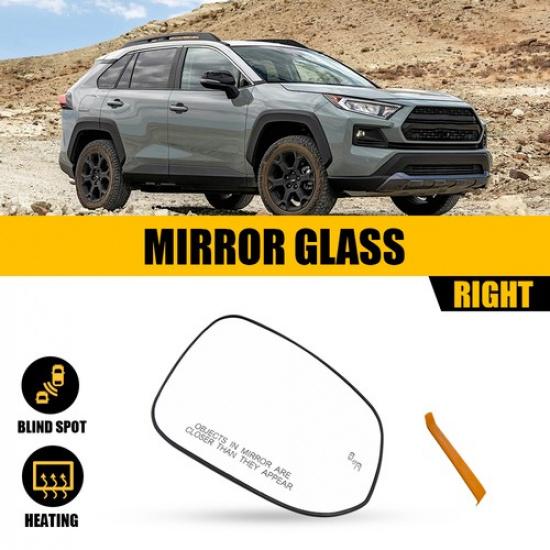 Driver/Passenger Side Mirror Glass Heated W/ Blind Spot For Toyota Rav4 -25