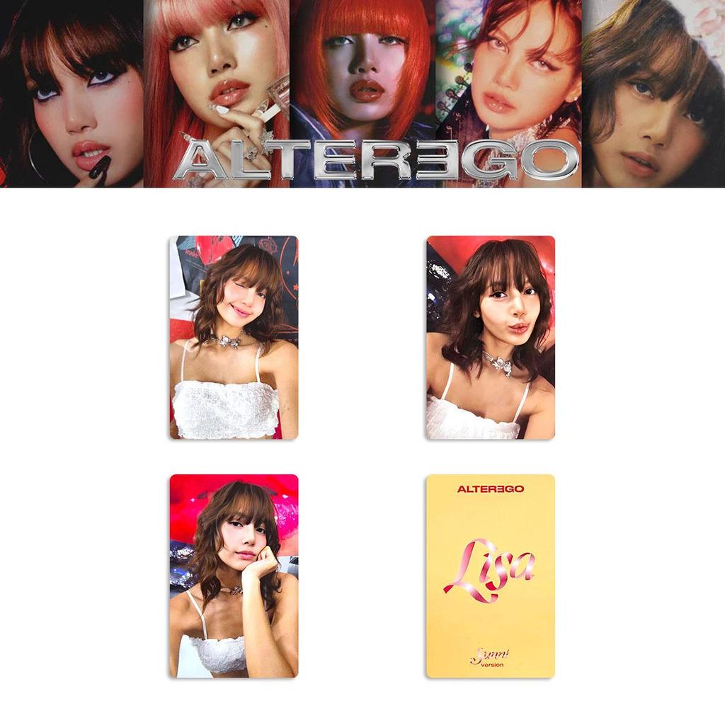 LISA "ALTER EGO" Album Photocard Set: SUNNI, VIXI, ROXI K4 AM Special Edition.