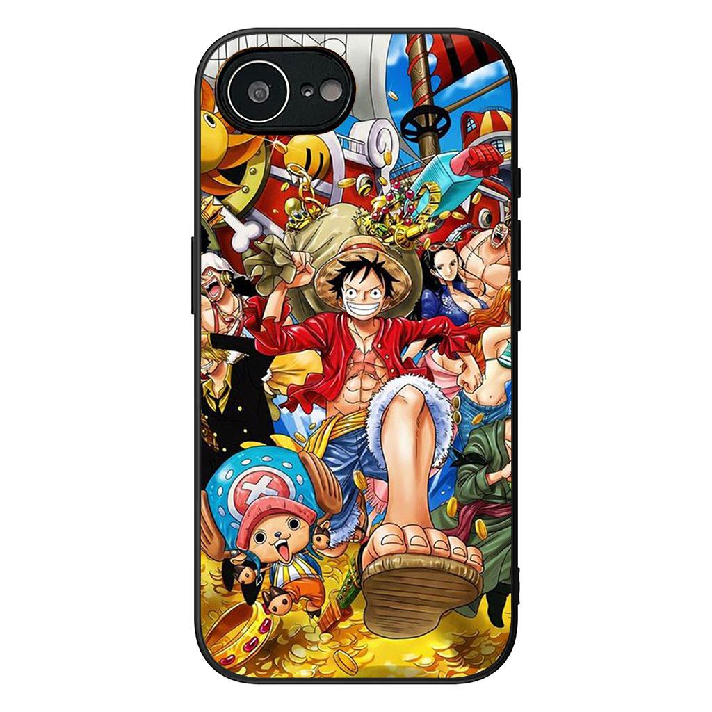 Cover for Apple iPhone 16 15 14 Plus 13 12 Mini 17 Pro Max + ProMax 16E Air 16+ 15+ Phone Case Luffy One Piece Roronoa Zoro
