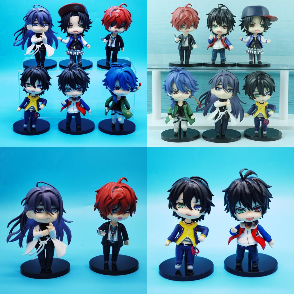 Charming 6 Variants Q Version Hypnotic Microphone Anime Collectible Doll For Fun