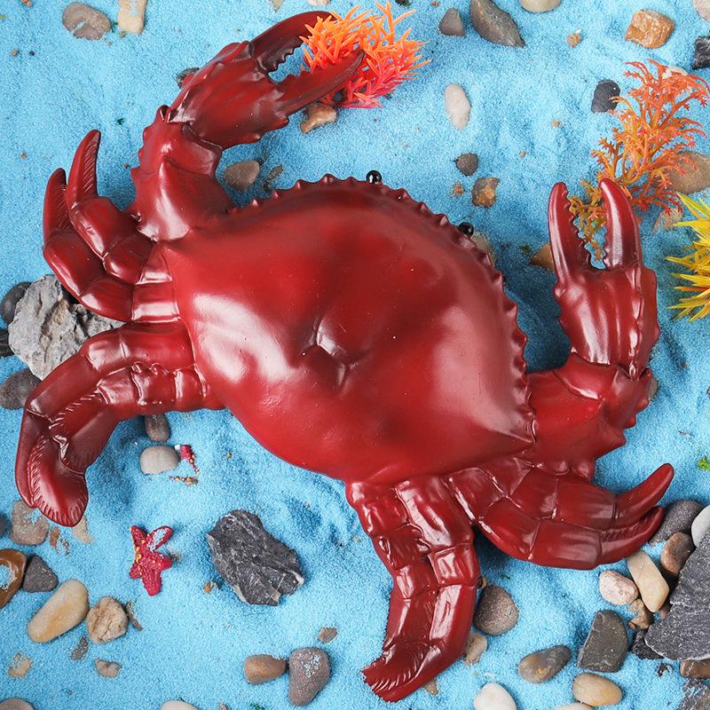 Large Yellowfin Tuna Soft Rubber Toy - Children's Ocean Animal Model for Cognitive Learning and Aquarium Decoration