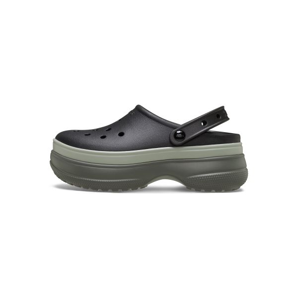 Crocs Classic Stacked Clog Melnas Unisex