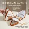 Capybara Bear Thermal Lunch Bag Mini Insulated Bento Box Snack Food Cooler Container Kids School Women Kawaii Triangle Handle