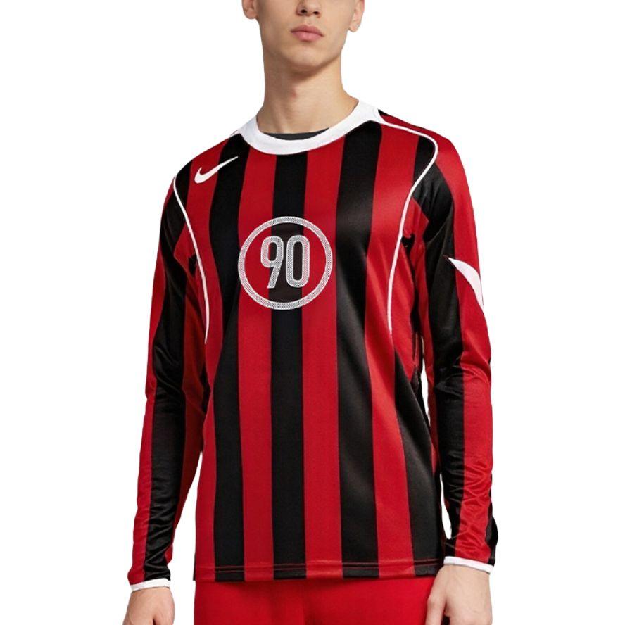 Nike T90 Dri-Fit Training Series Loose Breathable Pullover Long Sleeve Football Shirt Men Tops IM6314-687