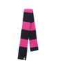Peneg Border Stripe Muffler - Plum