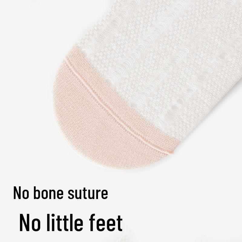 Spring & Summer Baby Knee-High Thin Mesh Cartoon Cat Socks | Newborn & Children's Antibacterial Over-the-Knee Socks
