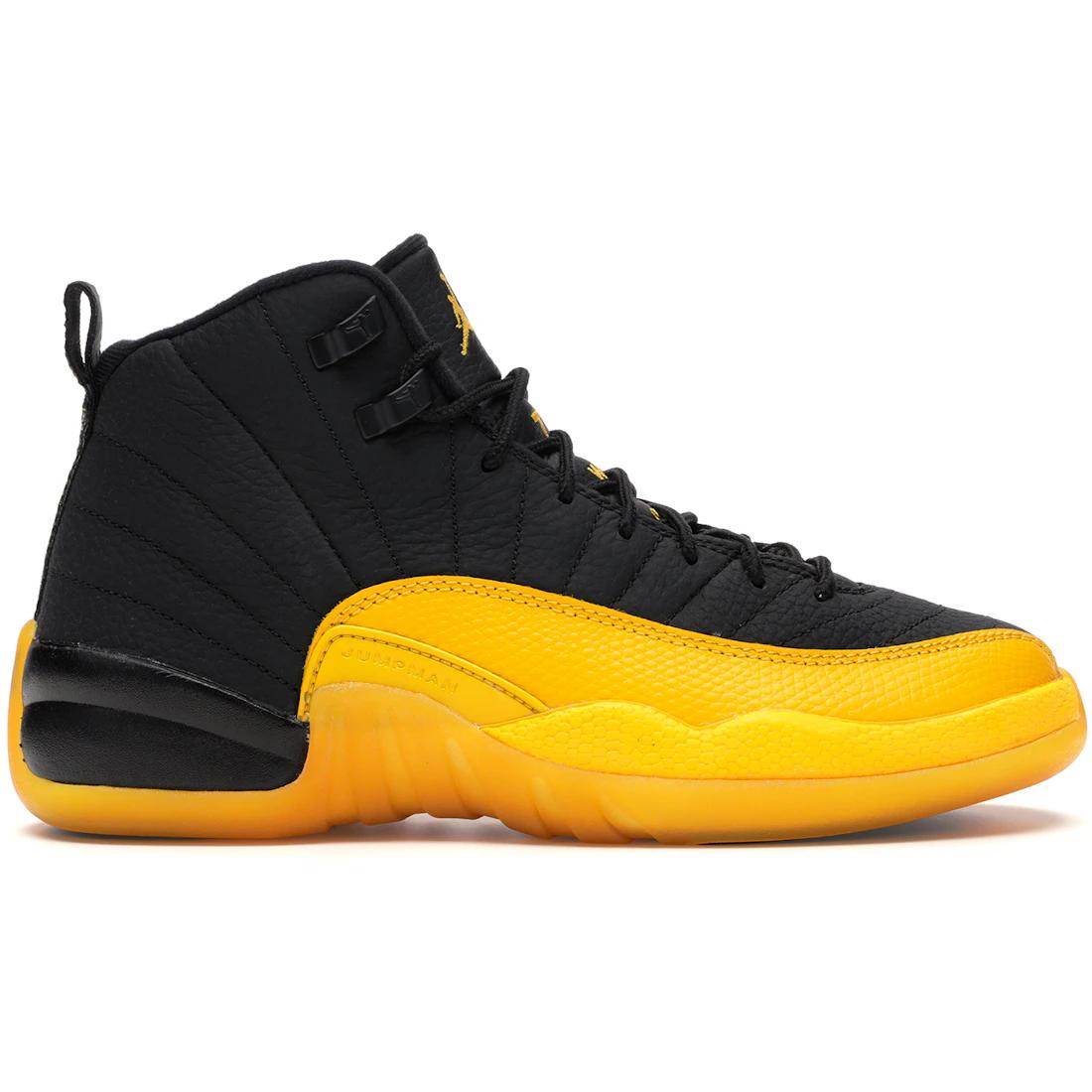 

Sneaker Jordan 12 Retro Black University Gold (GS)(153265-070) 36