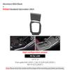 For BMW G20 G23 G28 G42 I3 Made of Alcantara Center Gear Shift Panel Trim Cover M Performance Sticker Car Interior Accessories