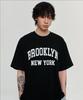 PAPERBOY Brooklyn New York Short Sleeve T-Shirt - White Melange