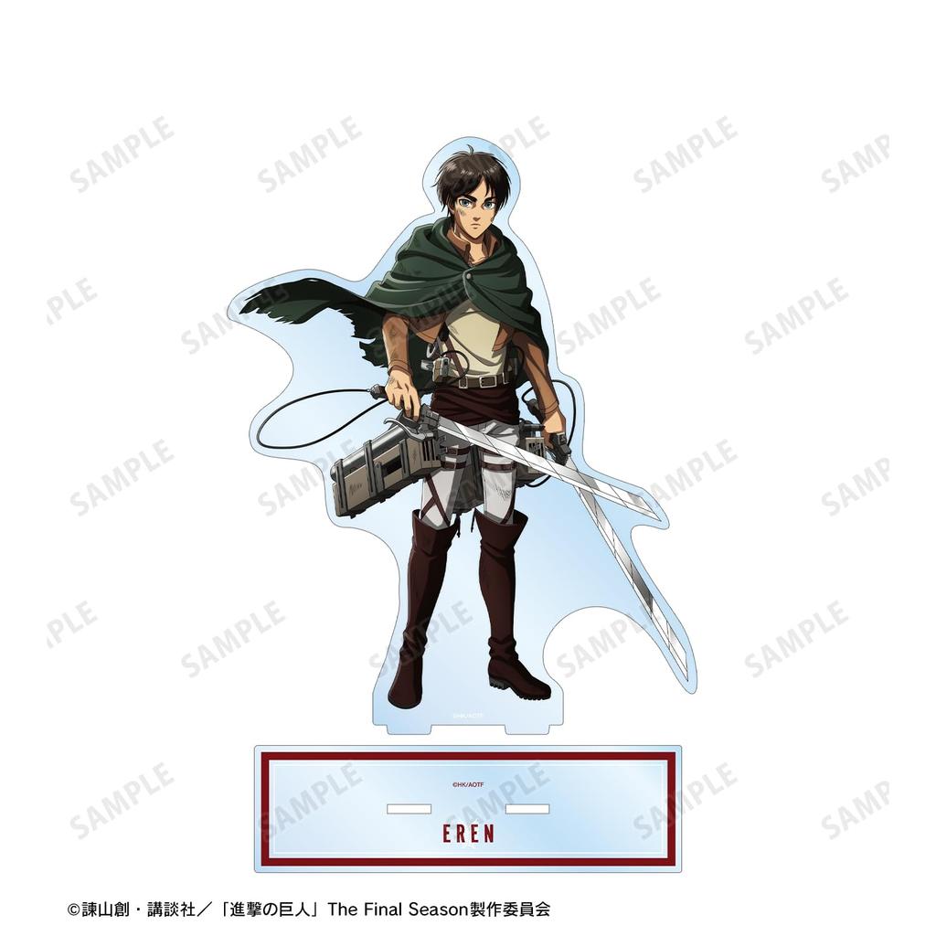 Attack On Titan Original Illustration Eren After the Battle Extra Large Acrylic Stand Ver.