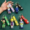 Anime Hunter x Hunter Keychain, Cosplay GON·FREECSS Doll Killua Figure Keyrings Car Bag Key Chain Accessories Wholesale