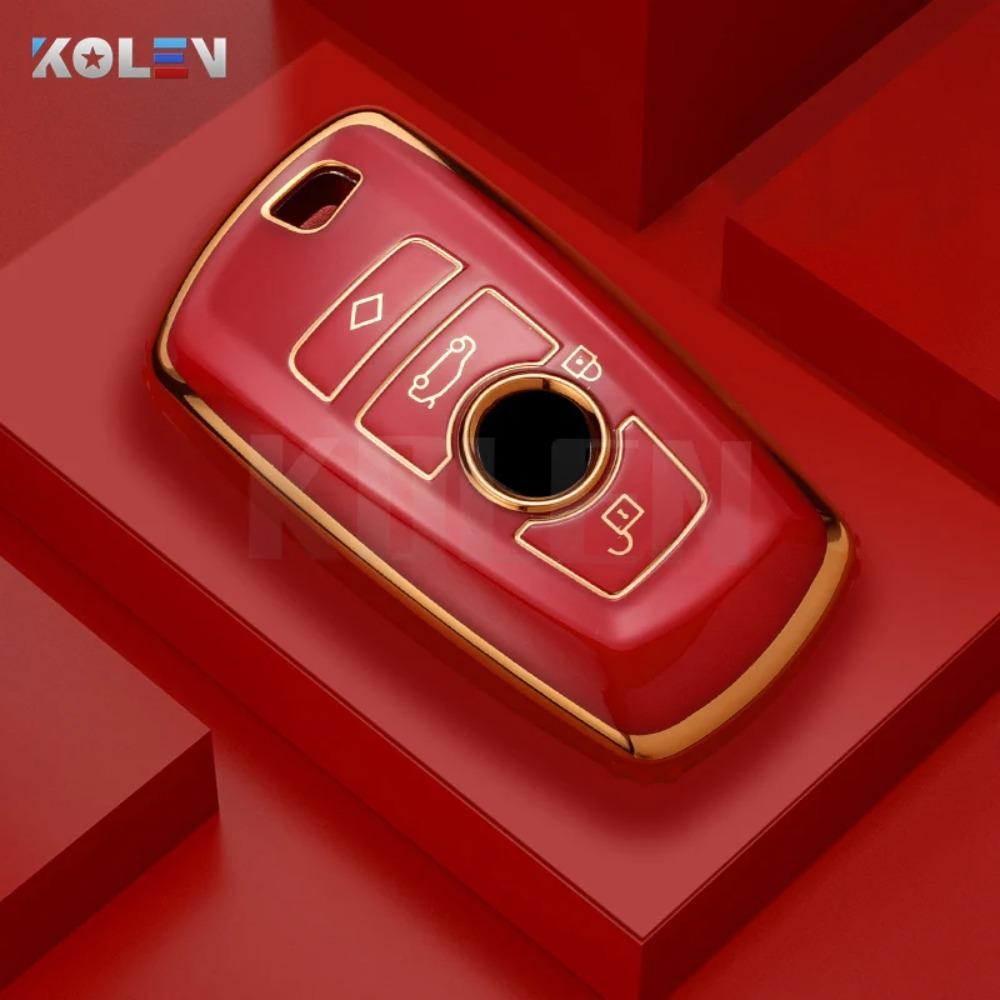Fashion TPU Car Remote Key Case Cover Shell for BMW 1 3 5 7 Series X1 X3 X4 X5 F10 F15 F16 F20 F30 F18 F25 M3 M4 E34 Accessories