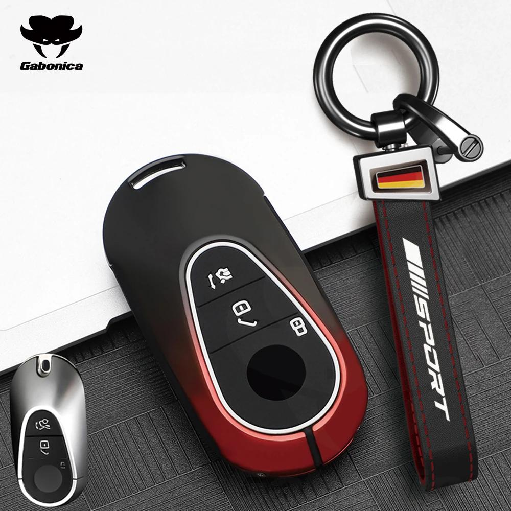 Zinc Alloy Car Key Case Cover Shell For Mercedes Benz W223 W206 S350L S400L S450L S500L  C /S Class Protector Accessories