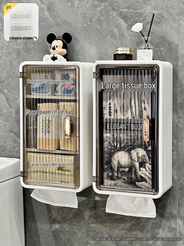 LIEI Punch-Free Toilet Paper Holder