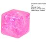 Glitter Cube Squeeze Toy Anxiety Relief Stress Cube Squeeze Sensory Toy Slow Rising Office Workers Relaxation Stress Ball Desk Toy