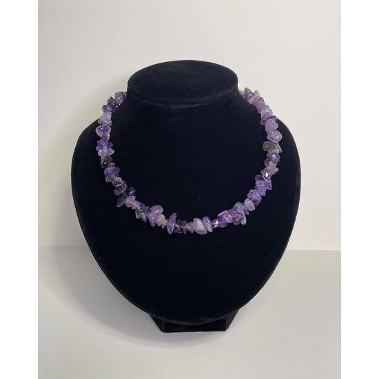 

Кристаллический синий кружевной агат с бусинами из бисера, колье-колье