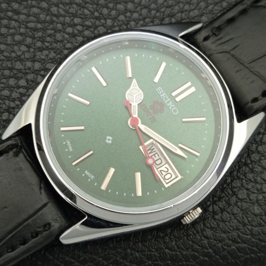 JAPAN VINTAGE REFURBISHED SEIKO EXPO 70 AUTOMATIC 6309A MENS WATCH a441925-1