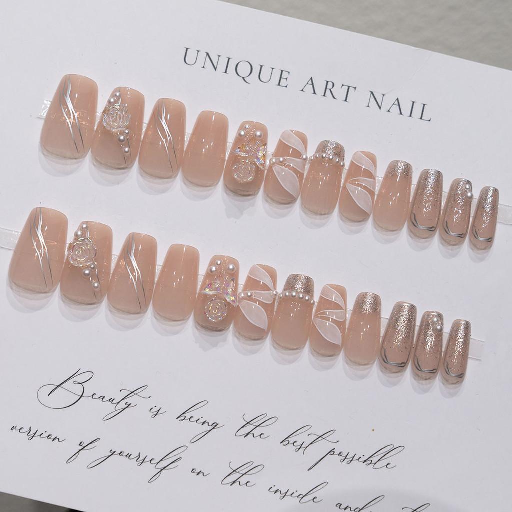 Art Womens Nail Wearable Nail Products Detachable Fashionable Wearresistant